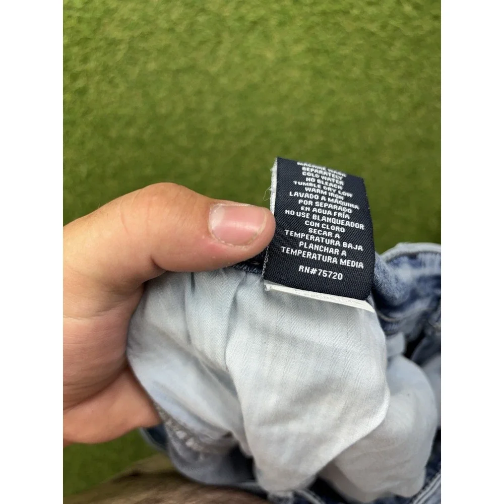 BKE Jake Jeans Mens 38x36 Bootleg Light Wash Denim Classic Casual Workwear